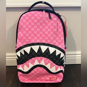 Sprayground Limited Edition Pink Paradise DLXSV Backpack NWT